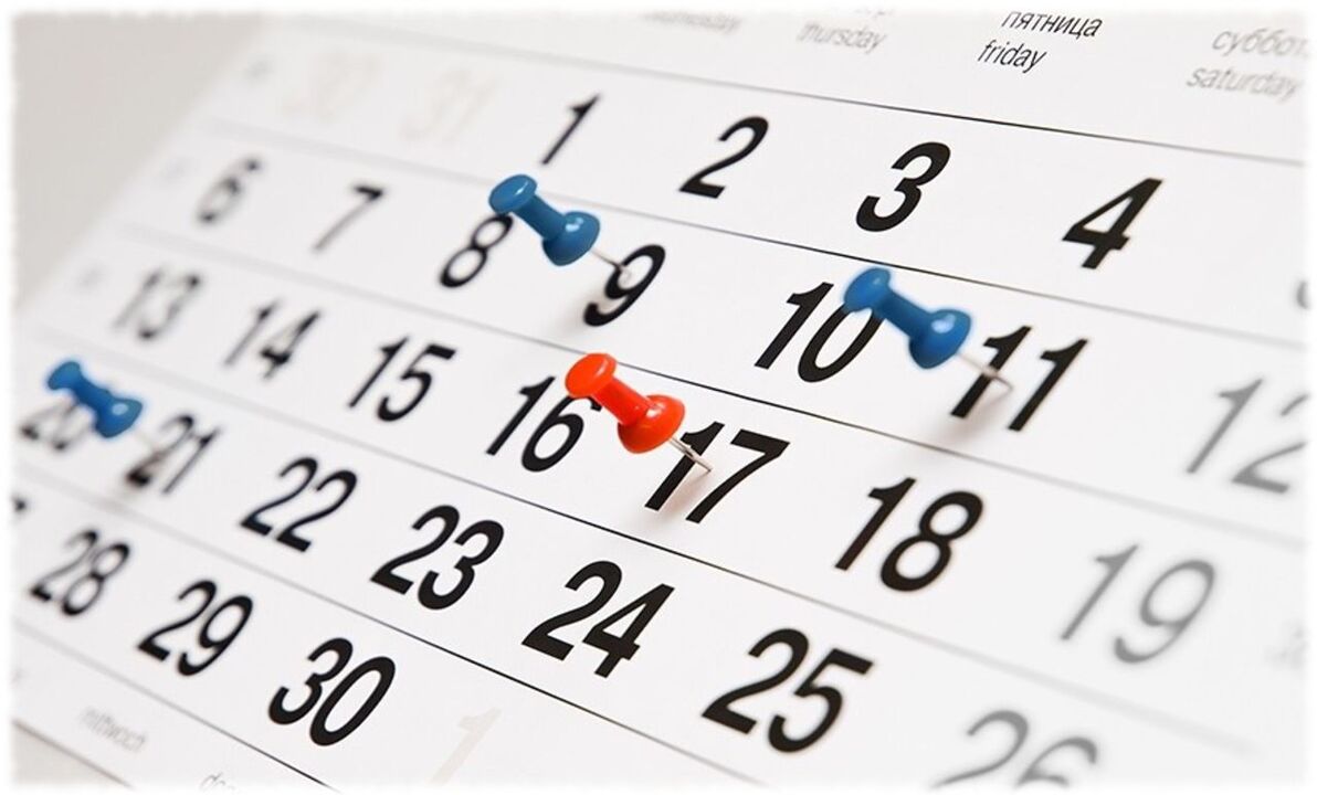 favori du calendrier de régime
