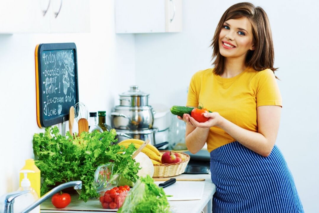 légumes au régime favori